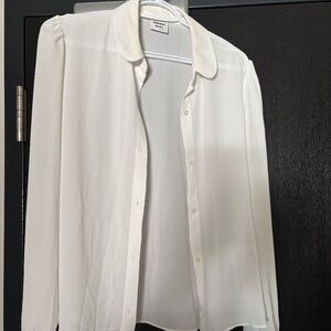 Sunday best sheer blouse